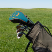 Die Treiberabdeckung für das Monogramm in geometri Golf Headcover (In SItu)