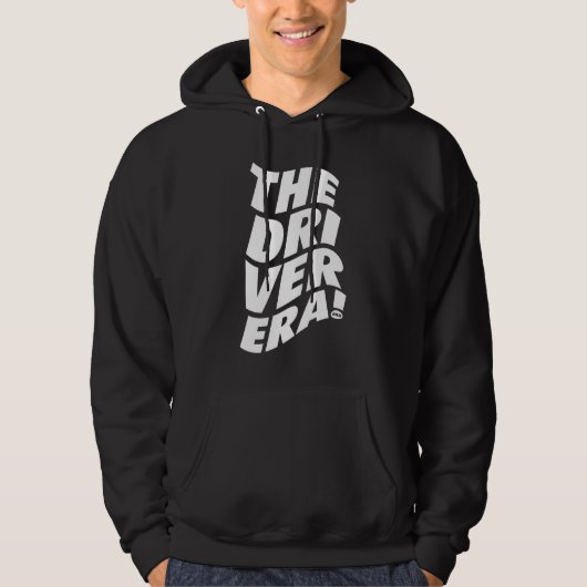 Die Treiberära (weiß) Hoodie (Vorderseite)