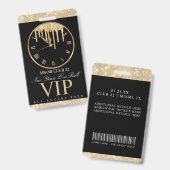 Die Treibleituhr NYE Ausweis (Vorder- & Rückseite)