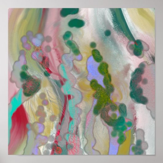 Die trendige Dekoration der Abstrakten Kunst (Vorne)