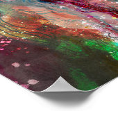 Die trendige Dekoration der Abstrakten Kunst (Ecke)