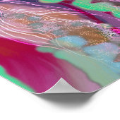 Die trendige Dekoration der Abstrakten Kunst (Ecke)