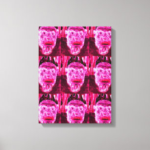 Die trendige Kunst der Geister Leinwanddruck