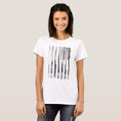 Die trendige und Coole "Distressed Citycape" ameri T-Shirt (Vorne ganz)