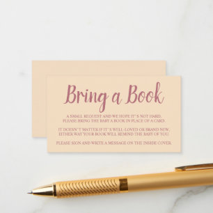 Die trendy bringen eine Babydusche mit der Verpack Begleitkarte