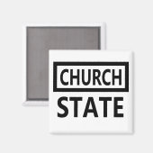 Die Trennung der Kirche und des Staat - 1. Magnet (Vorderseite/Rückseite)