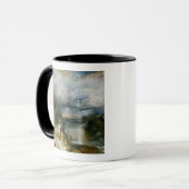 Die Trennung des Heldes und des Leander (Öl auf Tasse (Vorderseite Links)