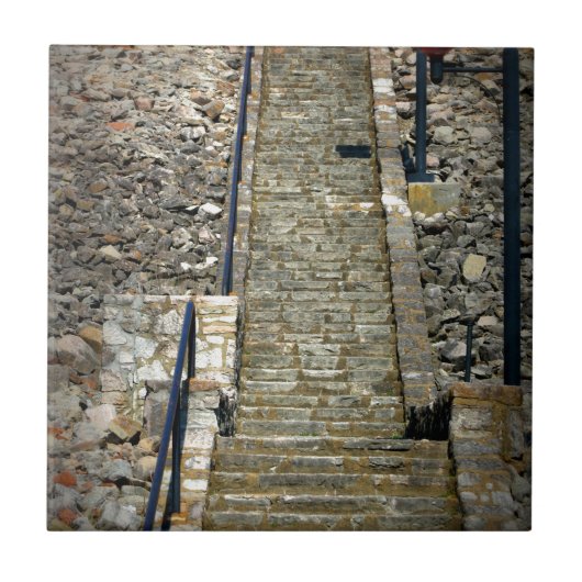 Die Treppe Fliese (Vorderseite)