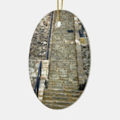 Die Treppe Keramikornament (Links)