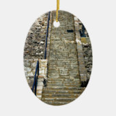 Die Treppe Keramikornament (Vorne)