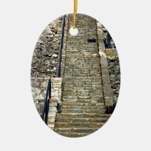 Die Treppe Keramikornament (Vorne)