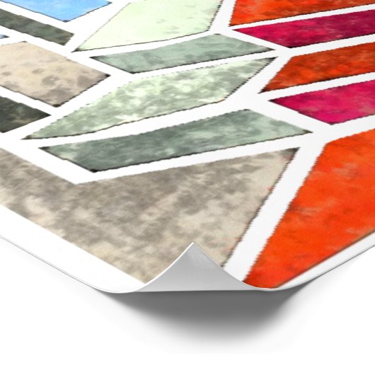 Die Treppe Poster (Ecke)