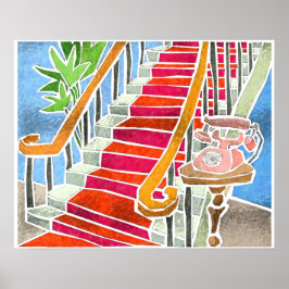 Die Treppe Poster