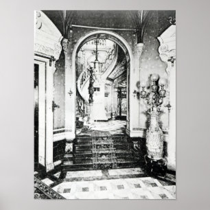 Die Treppe von Vestibule und Onyx Poster