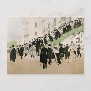 Die Treppe zur Großseite Postkarte