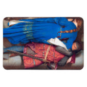 Die Treppen des Treffens in Turret malen Frederic Magnet (Horizontal)