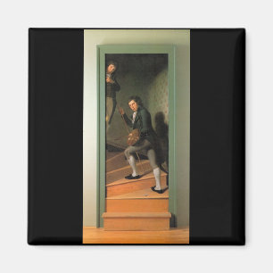 Die Treppenhaus-Gruppe, durch Charles Willson Magnet