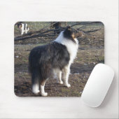 Die tri-color Collie Mousepad (Mit Mouse)
