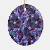 Die Triangulum-Galaxie ist eine Spiralgalaxie Keramik Ornament (Links)