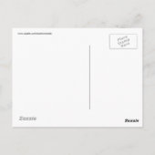 Die Tricks von Halloween Vintag Postkarte (Rückseite)