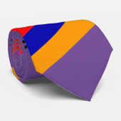"Die tricolor Neck Tie Krawatte (Gerollt)
