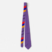 "Die tricolor Neck Tie Krawatte (Rückseite)