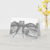 Die Tridge Gruß-Karte - Kunst durch Maggie LaNoue Karte (Gelbe Blume)