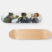 Die Trinker durch Vincent van Gogh 1890 Skateboard (Horizontal)