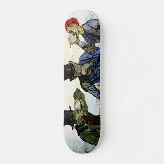 Die Trinker durch Vincent van Gogh 1890 Skateboard (Vorderseite)