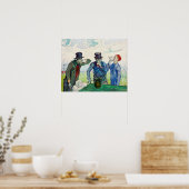 Die Trinker von Vincent Van Gogh Poster (Küche)