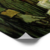 Die Trinker von Vincent van Gogh Poster (Ecke)