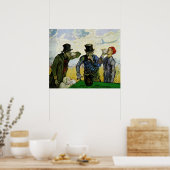 Die Trinker von Vincent van Gogh Poster (Küche)
