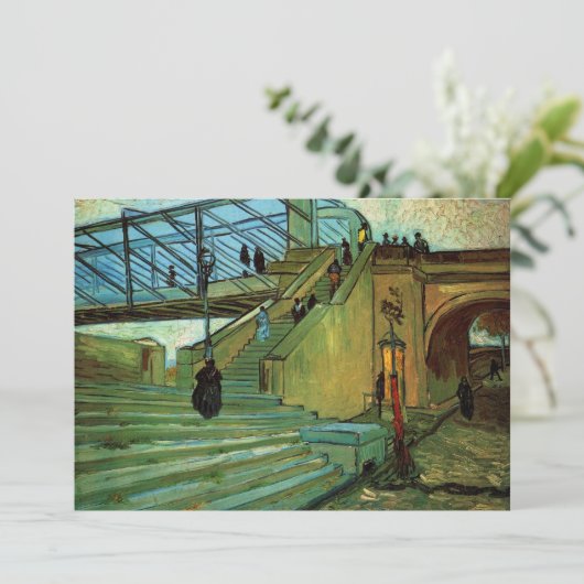 Die Trinquetaille-Brücke von Vincent van Gogh (Stehend Vorderseite)