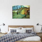 Die Trinquetaille-Brücke von Vincent van Gogh Leinwanddruck (Insitu (Schlafzimmer))
