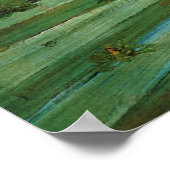 Die Trinquetaille-Brücke von Vincent van Gogh Poster (Ecke)