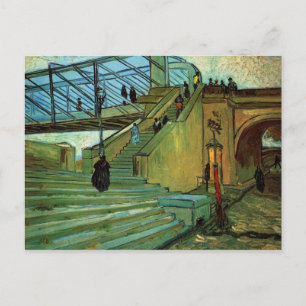 Die Trinquetaille-Brücke von Vincent van Gogh Postkarte