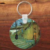 Die Trinquetaille-Brücke von Vincent van Gogh Schlüsselanhänger (Vorderseite)