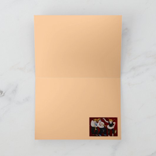 Die Triokarte Karte (Innenseite)