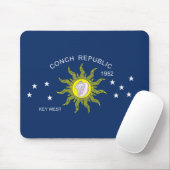 Die Tritonshorn-Republik-Flagge Mousepad (Mit Mouse)
