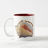 Die Tritonshorn-Republik Zweifarbige Tasse (Links)