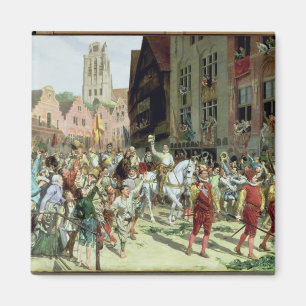 Die Triumphankunft in Rotterdam Magnet