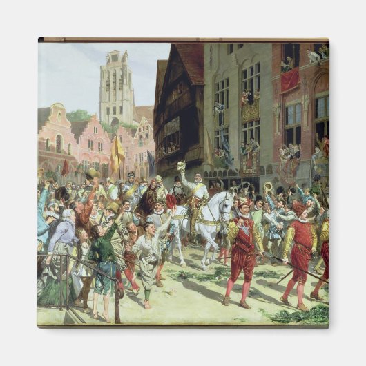 Die Triumphankunft in Rotterdam Magnet (Vorne)