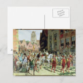 Die Triumphankunft in Rotterdam Postkarte (Vorne/Hinten)