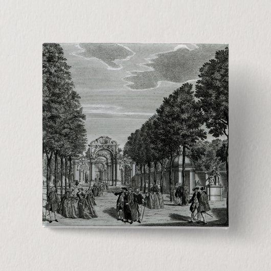 Die Triumphbogen, Handels Statue im Süden Button (Vorderseite)