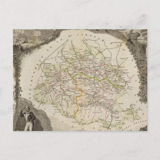 Die Trockenheit Postkarte (Vorderseite)