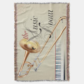 Die Trombone-Wurfsdecke Decke (Vorderseite Vertikal)