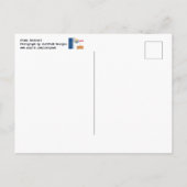 Die Trommeln machen die Talk-Postkarte Postkarte (Rückseite)