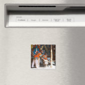 Die Trommelschläger Afrikas Magnet (In Situ (Geschirrspüler))