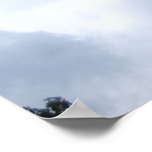 Die Trompete des Engels Poster (Ecke)