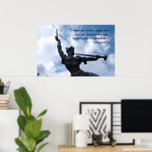 Die Trompete des Engels Poster (Heimbüro)